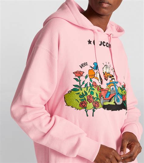 gucci donald duck hoodie price|gucci mickey mouse hoodie.